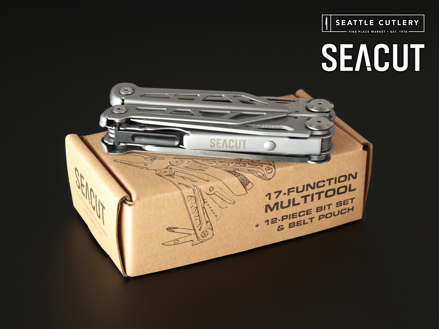 SeaCut Tradesman Multitool & Bit Set