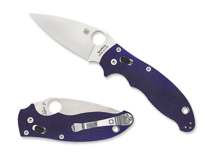 Spyderco Manix 2 Dark Blue G-10 CPM S110V