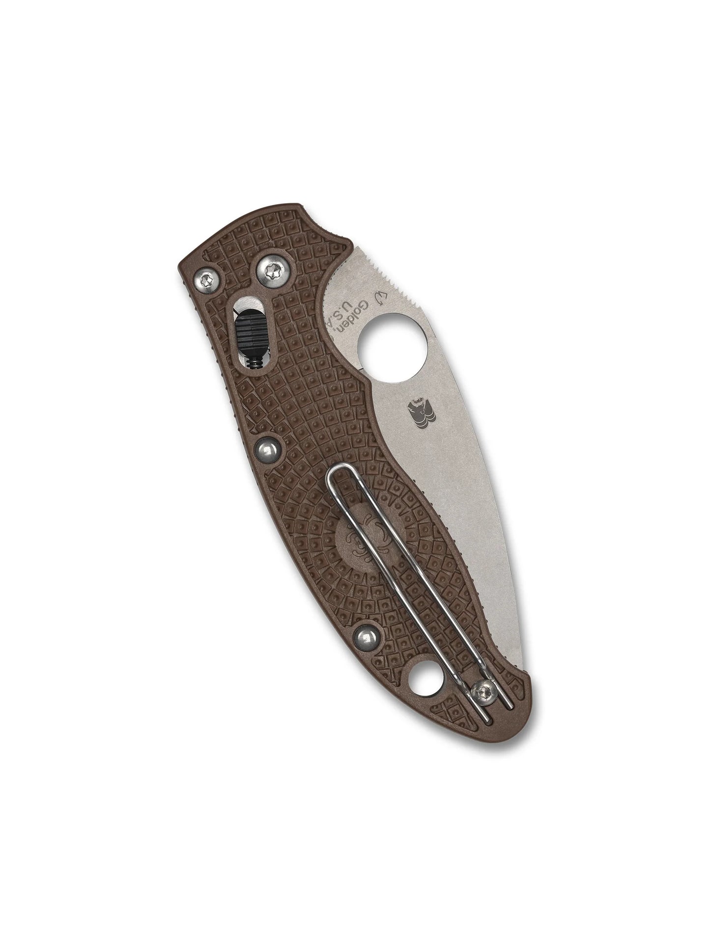 Spyderco Manix 2 Lightweight Brown G-10 CPM 15V (Sprint Run)