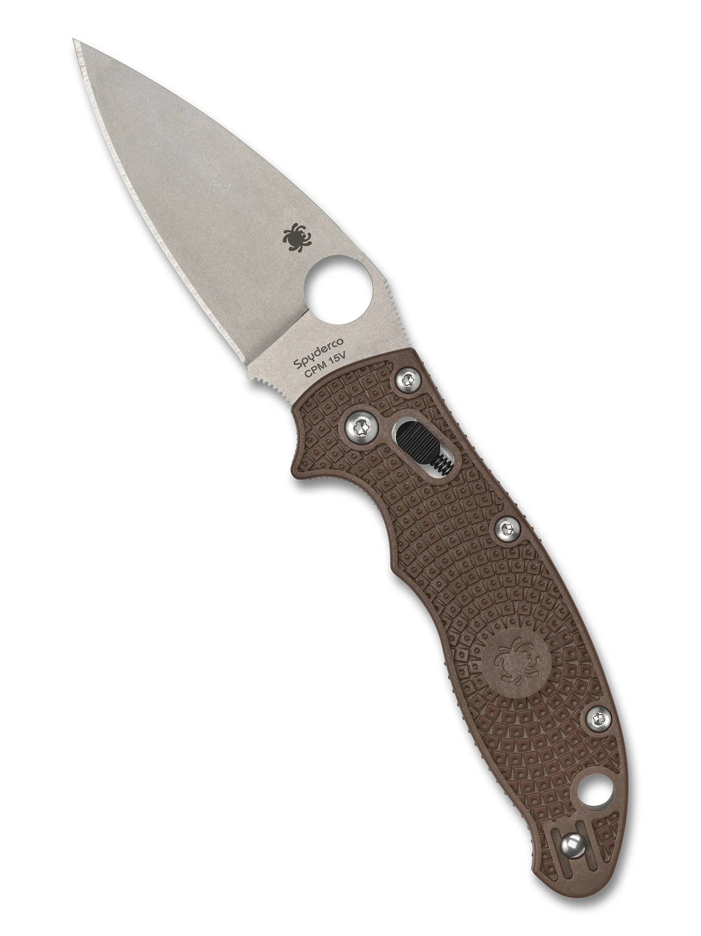 Spyderco Manix 2 Lightweight Brown G-10 CPM 15V (Sprint Run)