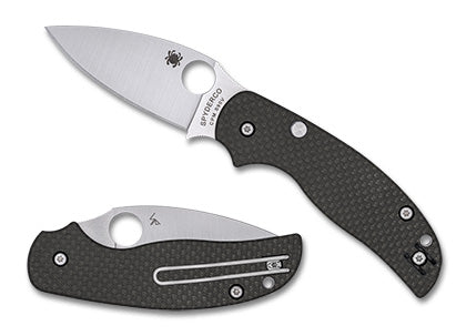Spyderco Sage 6 Button-Release Compression Lock Carbon Fiber CPM S90V (Sprint Run)