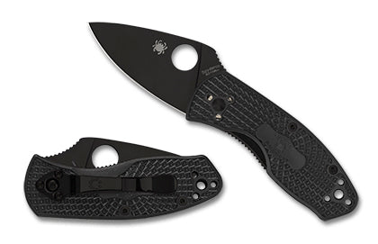 Spyderco Ambitious Lightweight Black Blade