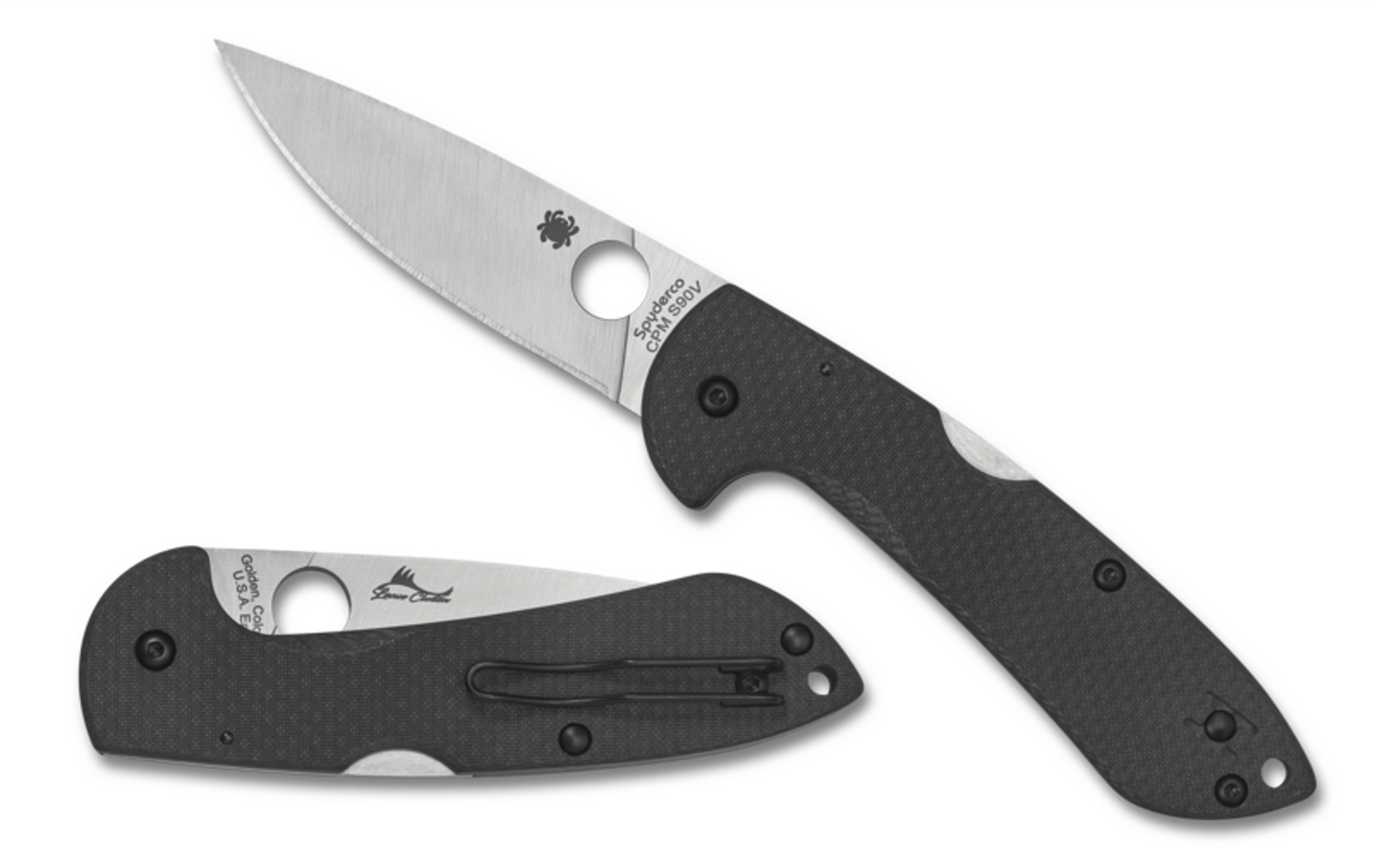 Spyderco Siren Carbon Fiber CPM S90V (Sprint Run)