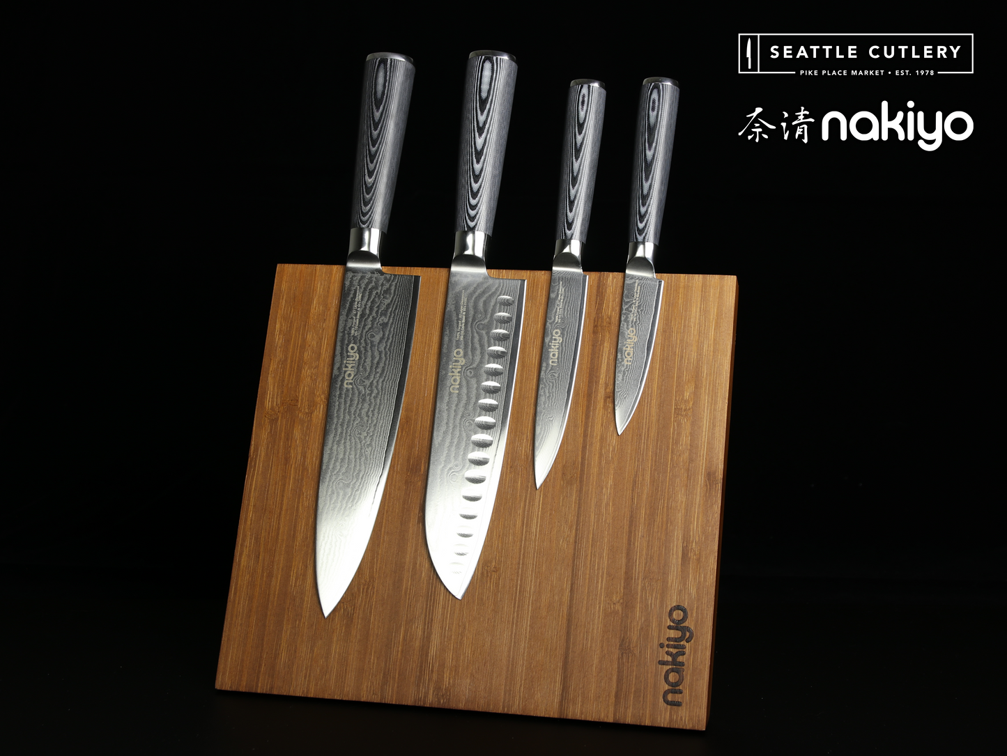 Nakiyo Elite 4-Piece Complete Set with Magnetic Stand