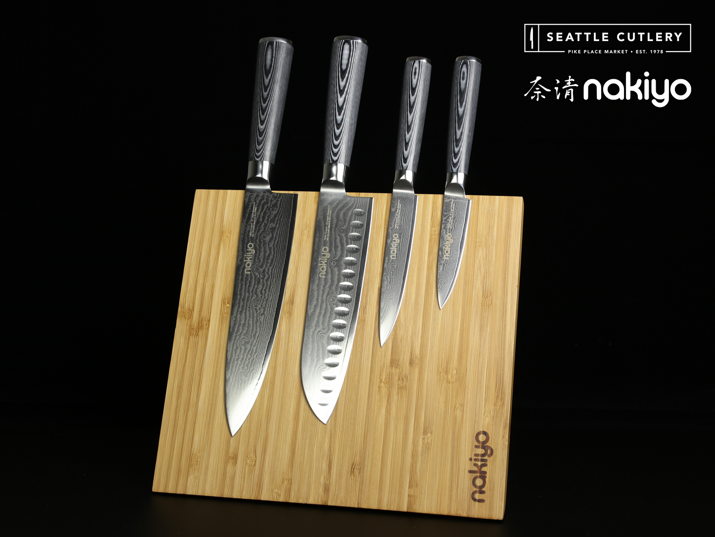 Nakiyo Elite 4-Piece Complete Set with Magnetic Stand