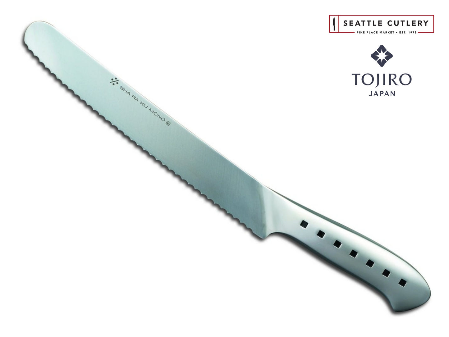 Sha Ra Ku Mono Bread Knife, 230 mm (9.1")