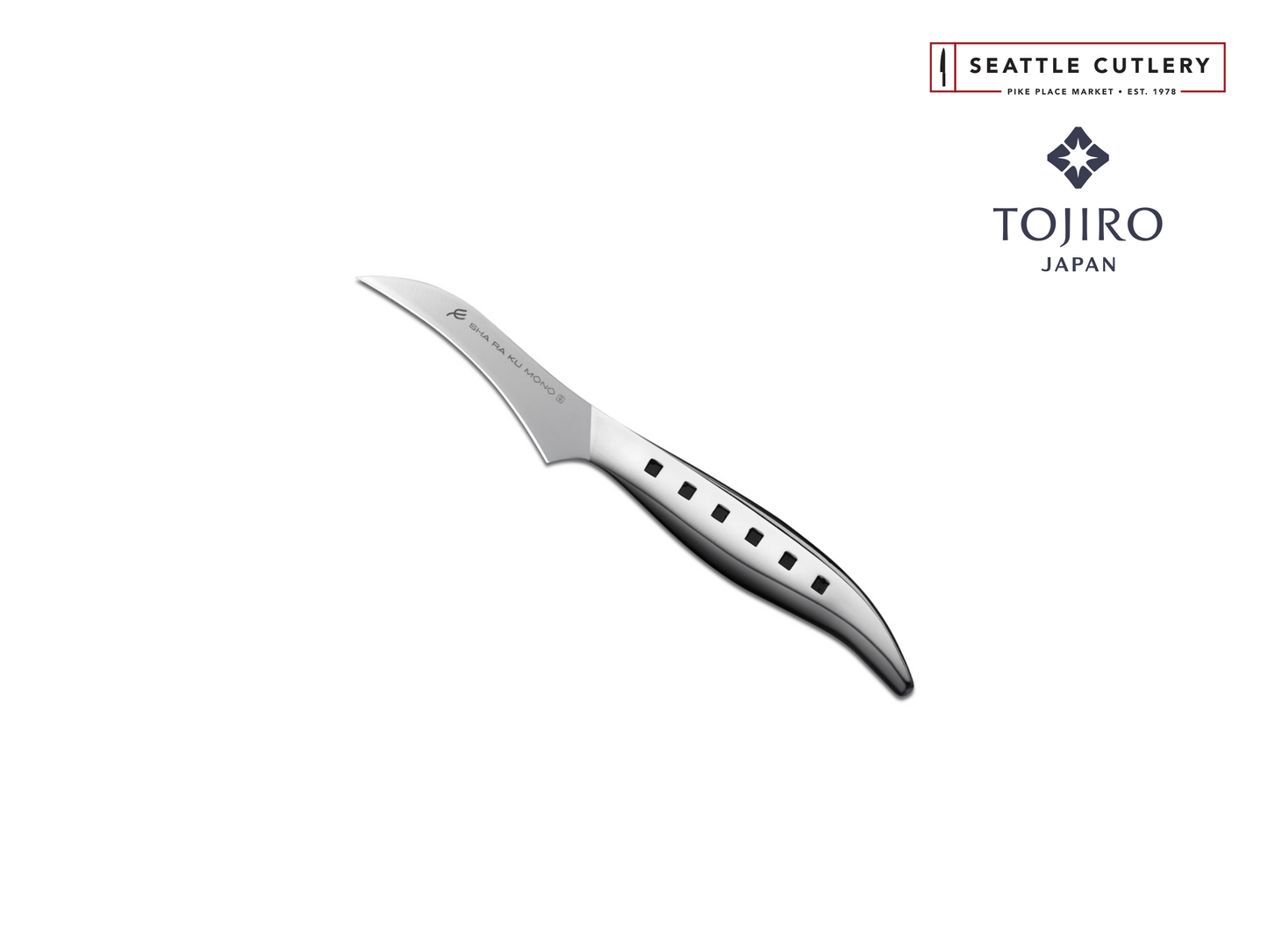 Sha Ra Ku Mono Peeling Knife, 70 mm (2.8")