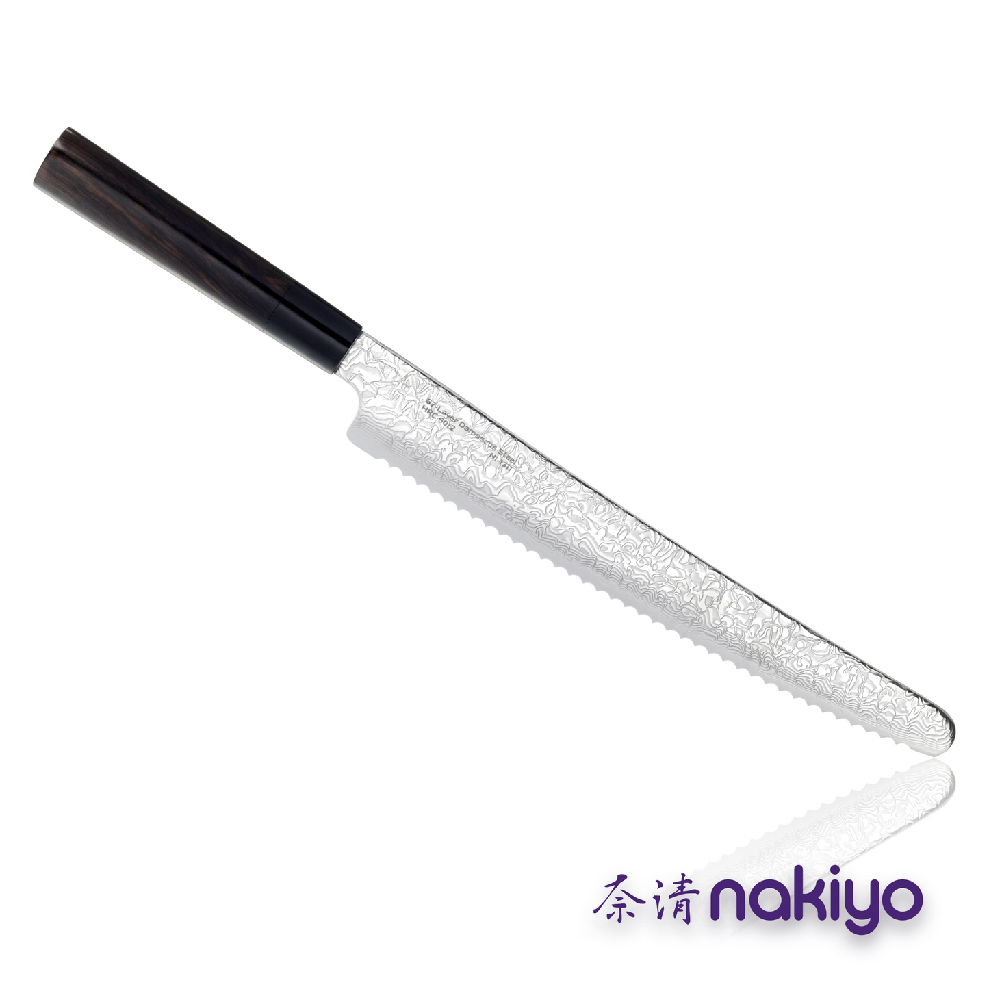 Nakiyo Sumi Bread Knife, 254 mm (10.0")