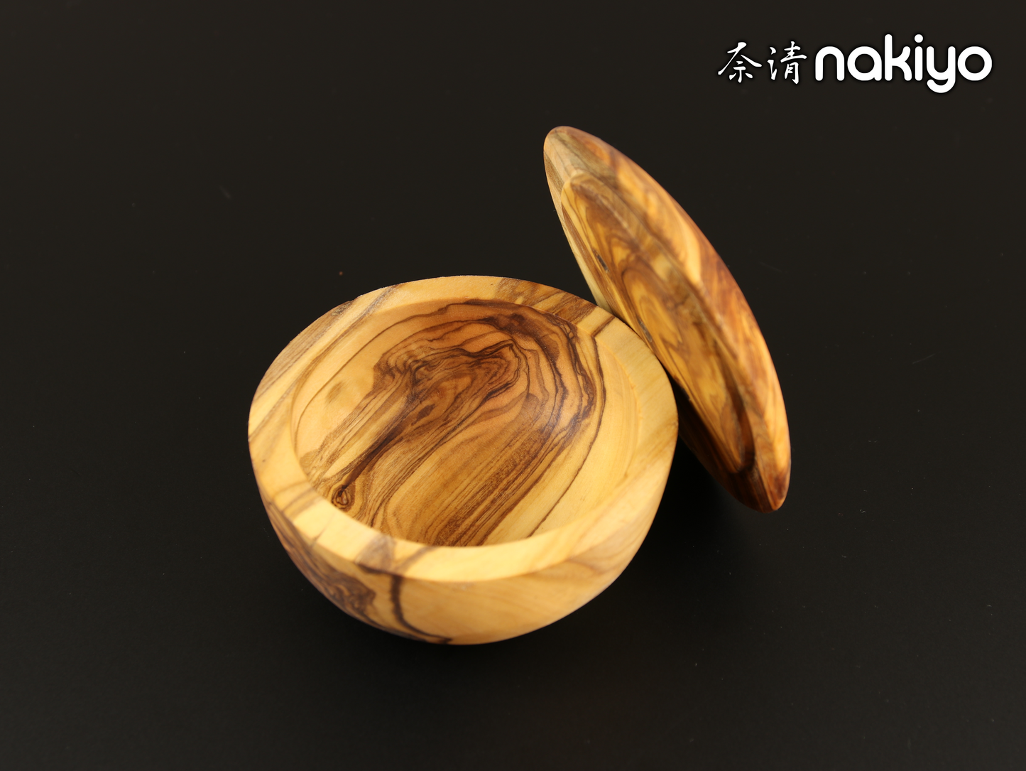 Nakiyo Olivewood Lidded Bowl