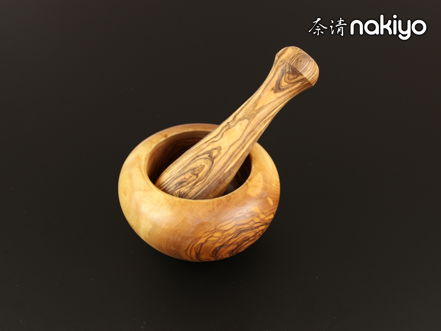 Nakiyo Olivewood Mortar & Pestle