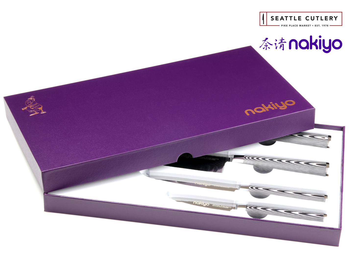 Nakiyo Elite 4-Piece Complete Set with Magnetic Stand