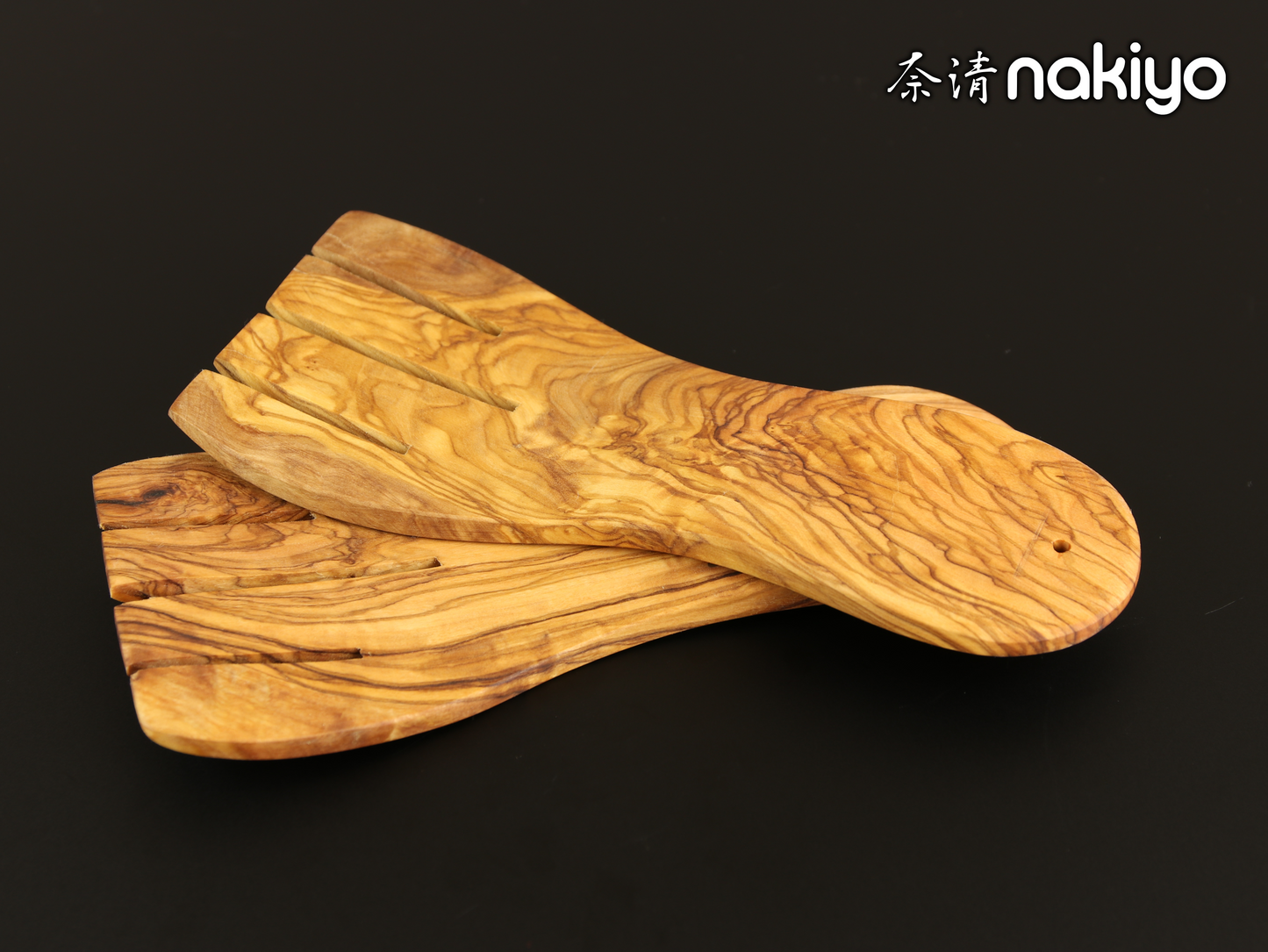 Nakiyo Olivewood Salad Hands (Pair)