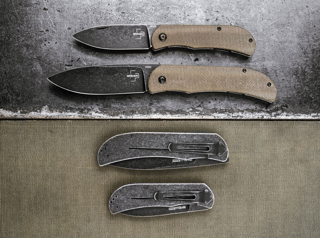 Böker Plus Exskelibur I Framelock Micarta