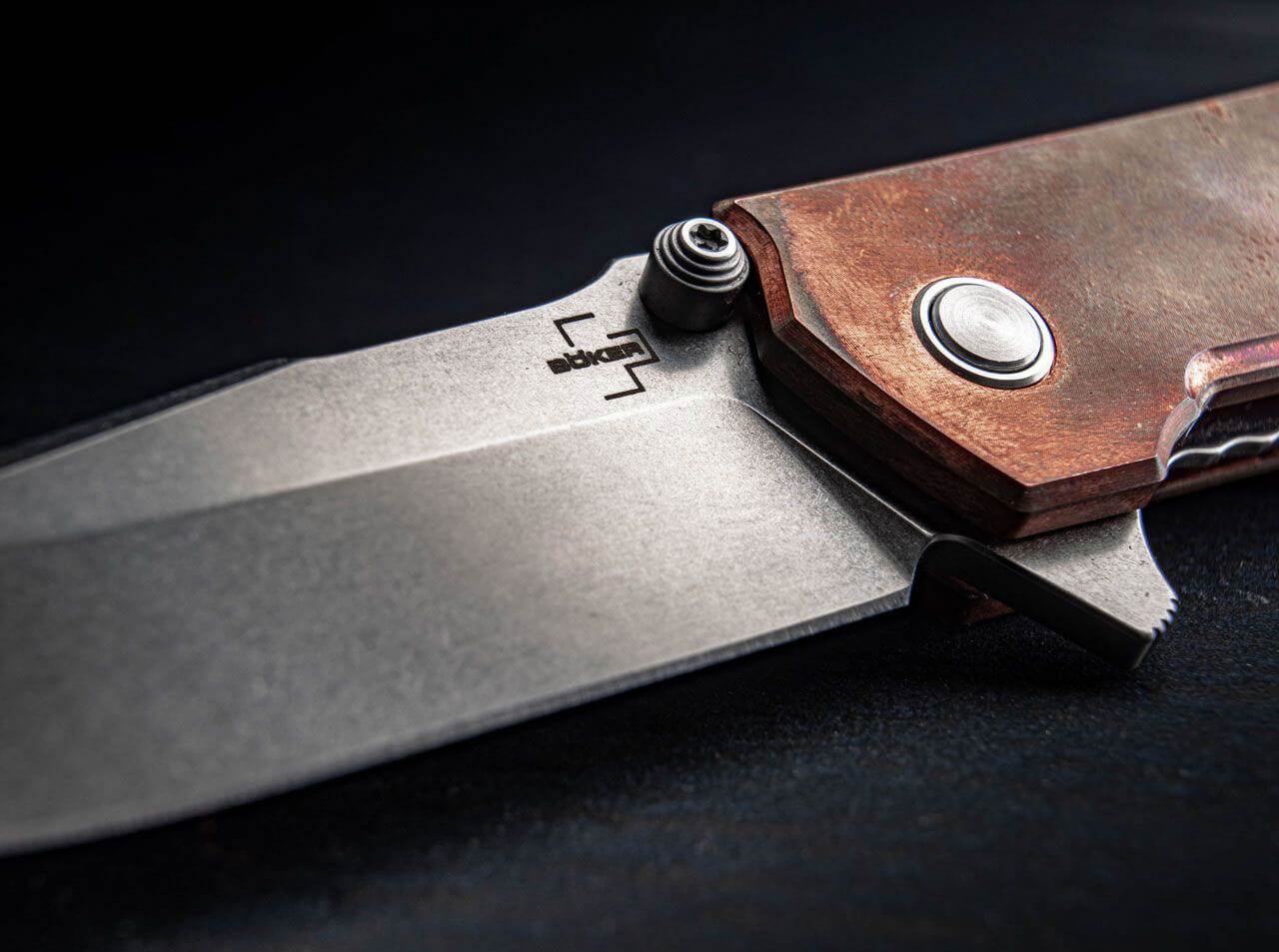 Böker Plus Kihon Assisted Copper