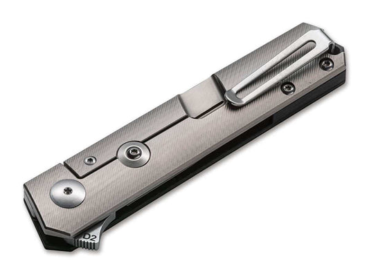 Böker Plus Kwaiken Compact Flipper Marble Carbon