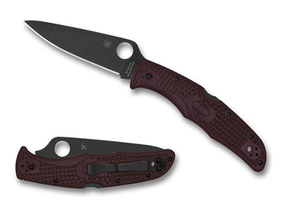 Spyderco Endura 4 Lightweight Micro-Melt PD#1 Black Blade (Sprint Run)