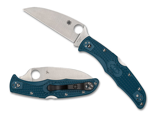 Spyderco Endura 4 Lightweight Blue Wharncliffe K390