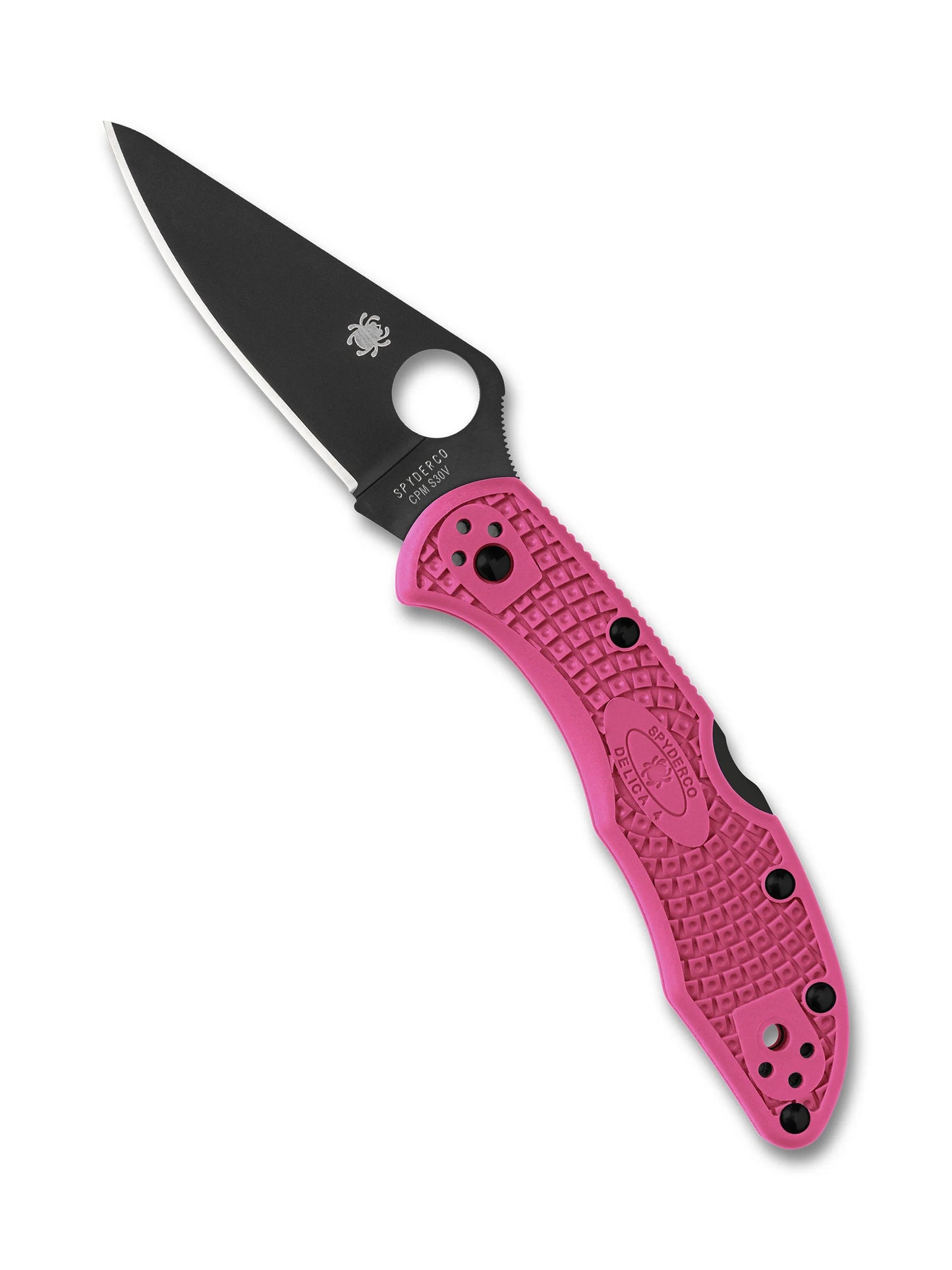 Spyderco Delica 4 Lightweight CPM S30 Black Blade