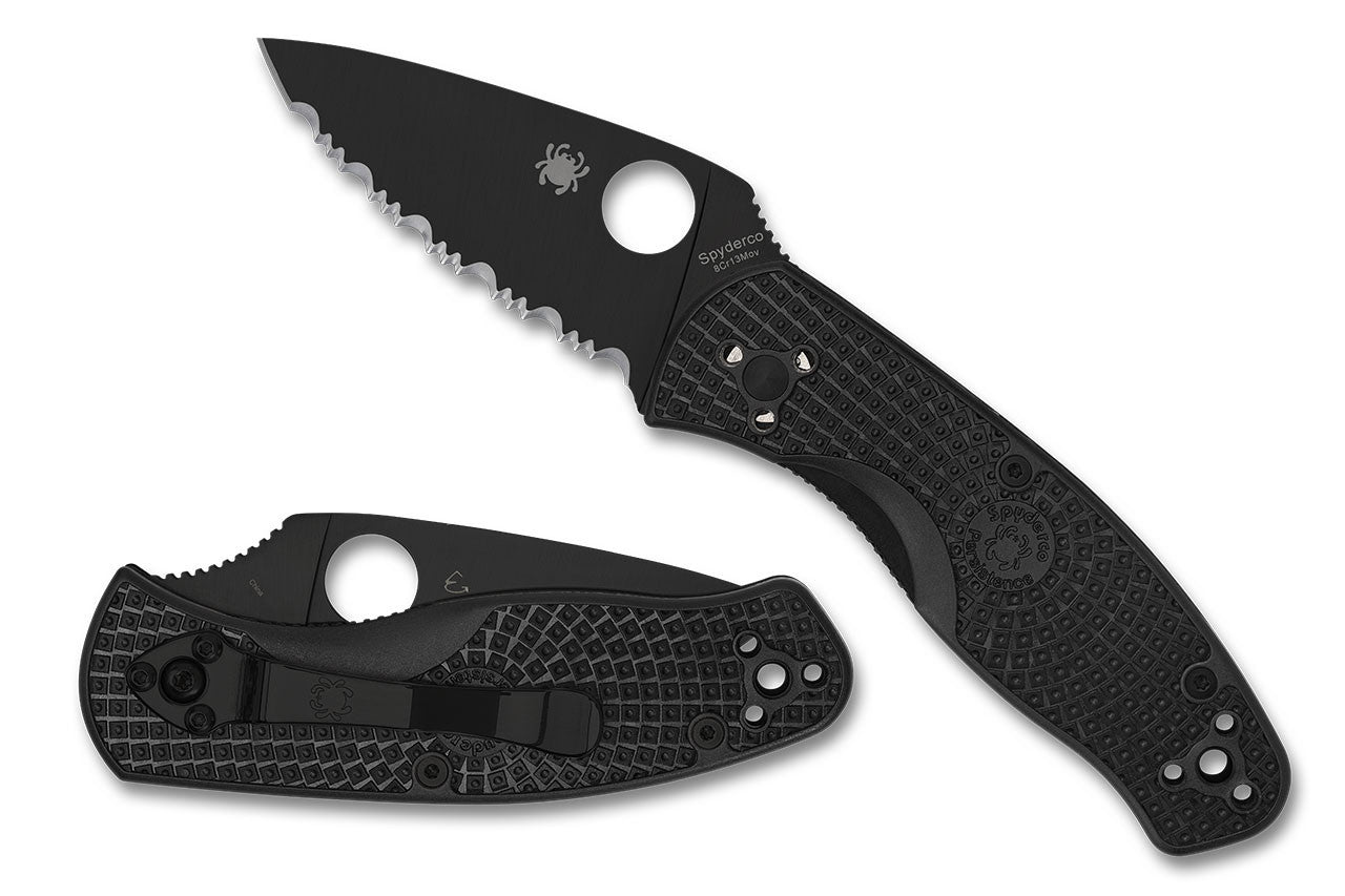 Spyderco Persistence Lightweight Black Blade