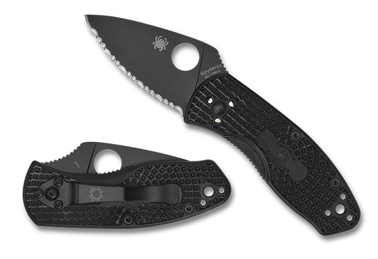 Spyderco Ambitious Lightweight Black Blade SpyderEdge