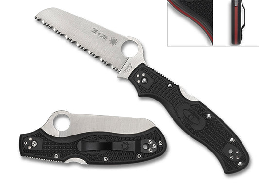 Spyderco Rescue 3 Lightweight Thin Red Line