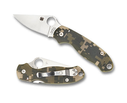 Spyderco Para 3 G-10 Camo