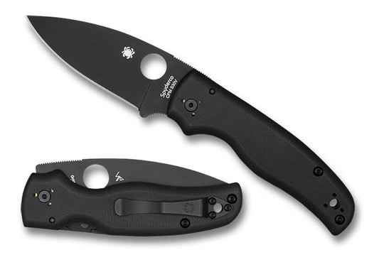 Spyderco Shaman G-10 Black/Black Blade