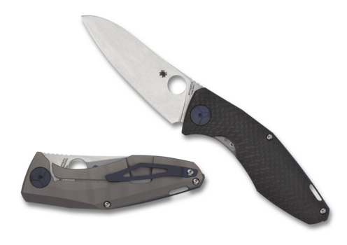Spyderco Drunken Carbon Fiber/Titanium