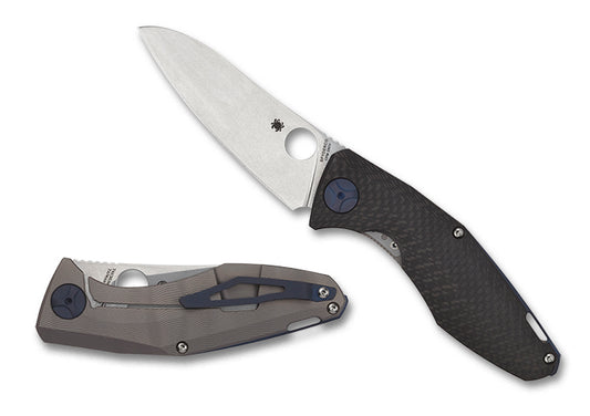 Spyderco Drunken Carbon Fiber/Titanium