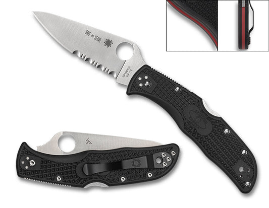 Spyderco Endela Lightweight Thin Red Line