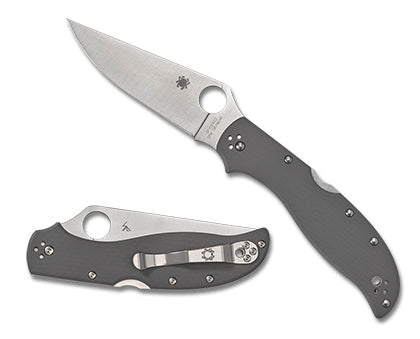 Spyderco Stretch 2 XL Gray G-10 CPM Cru-Wear