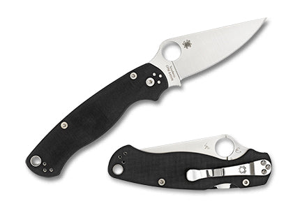 Spyderco Para Military 2 Left-Handed G-10 Black