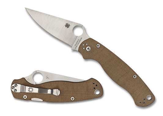 Spyderco Para Military 2 CPM Cru-Wear Micarta