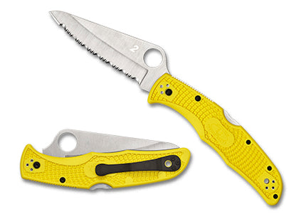 Spyderco Pacific Salt 2 FRN Yellow