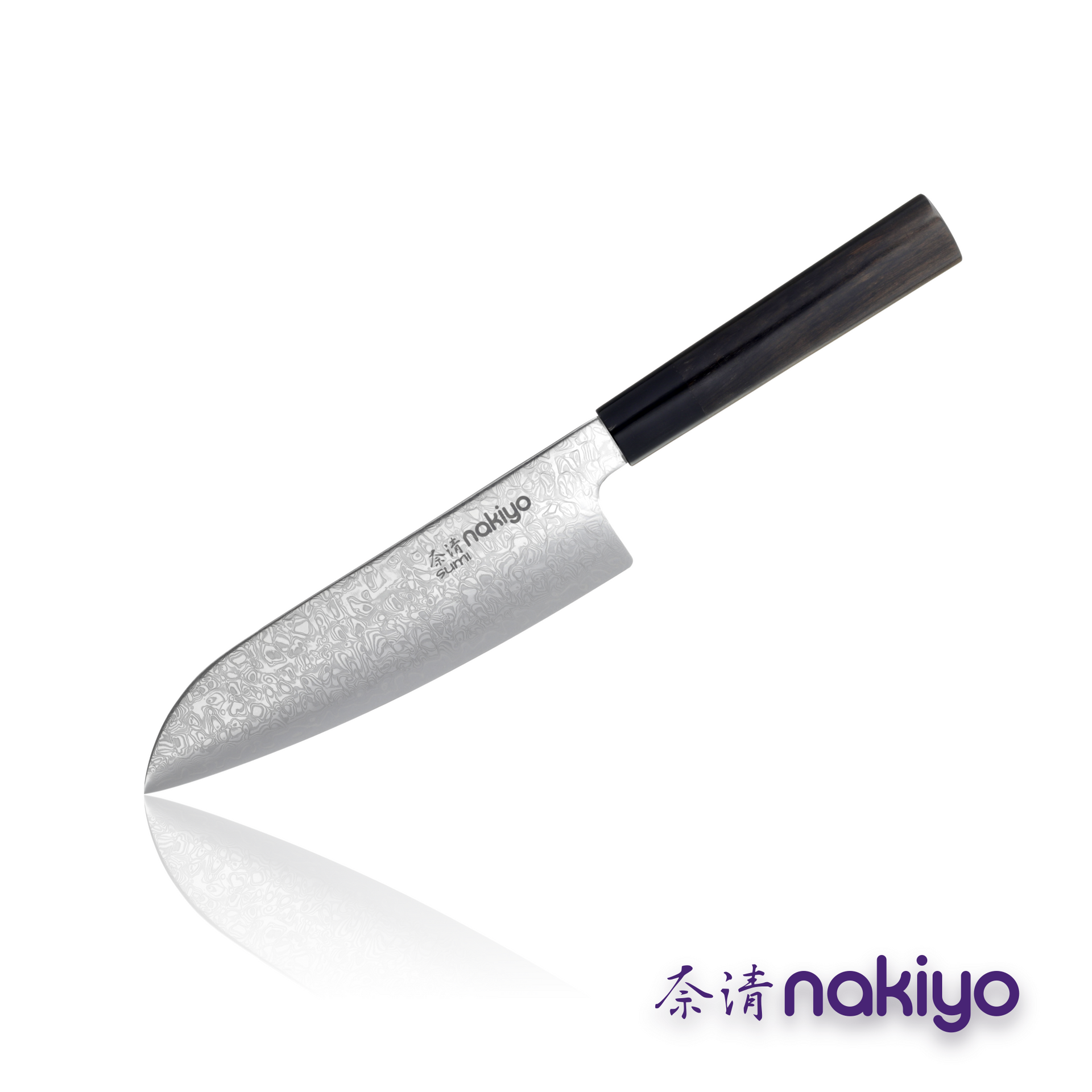 Nakiyo Sumi Santoku, 191 mm (7.5