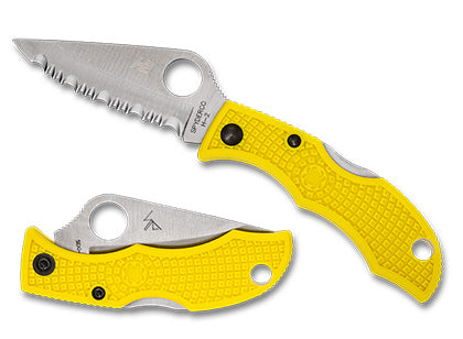 Spyderco Ladybug 3 Salt Yellow FRN