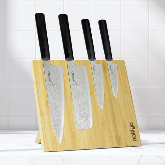 Nakiyo Sumi 4-Piece Professional Set with Magnetic Stand