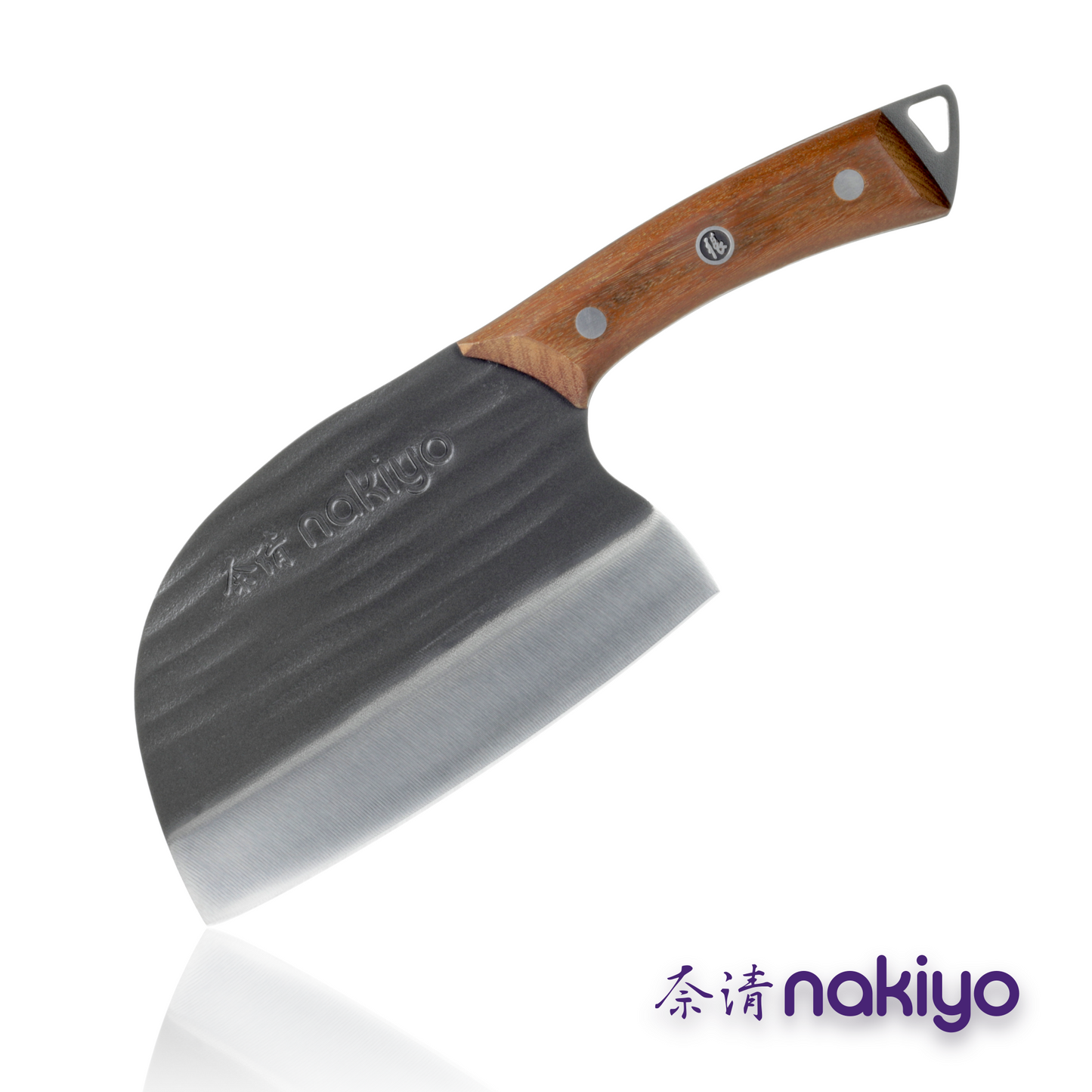 Nakiyo All-Purpose Chinese Cleaver, Walnut Handle