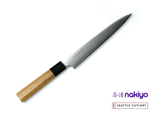 Nakiyo Teak San Mai Sujihiki/Slicer