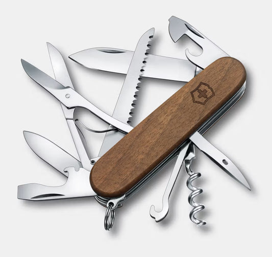 Victorinox Huntsman, Walnut Wood