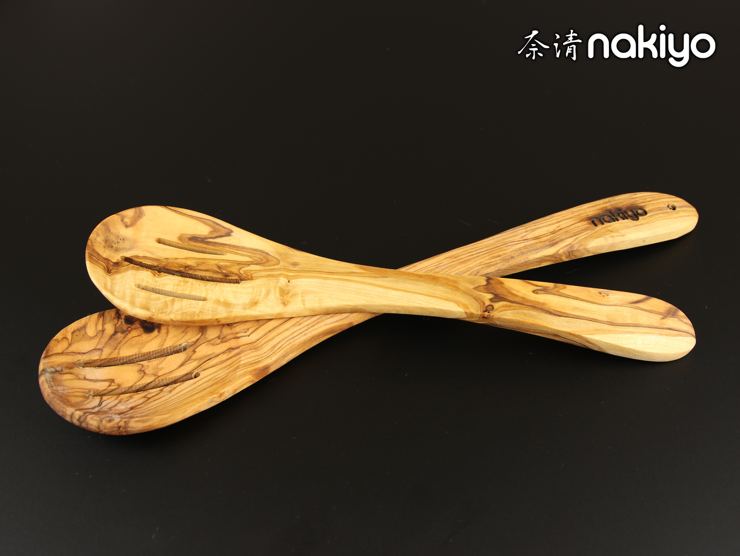 Nakiyo Olivewood Slotted Spoon