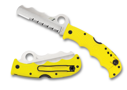 Spyderco Assist Salt FRN Yellow